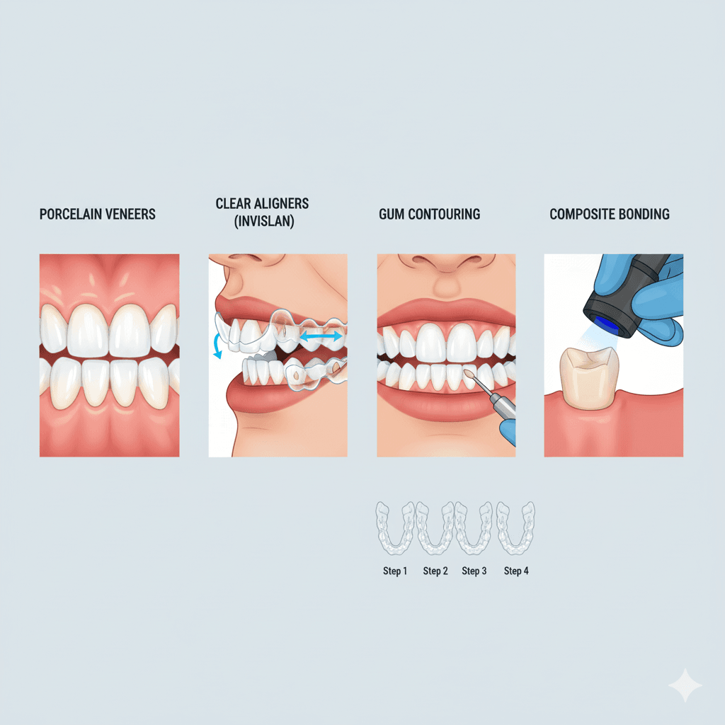 Smile Designing: Crafting Bespoke Smiles with Precision and Care types of smile designing treatments and costs – hyderabad