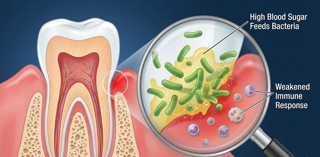 Does Gum Disease Affect Diabetes? The Truth Revealed how diabetes worsens gum disease